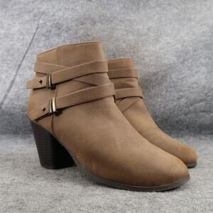 Matisse Shoes Women 9 Ankle Bootie Coconuts Block Heel Zip Fashion Lifestyle